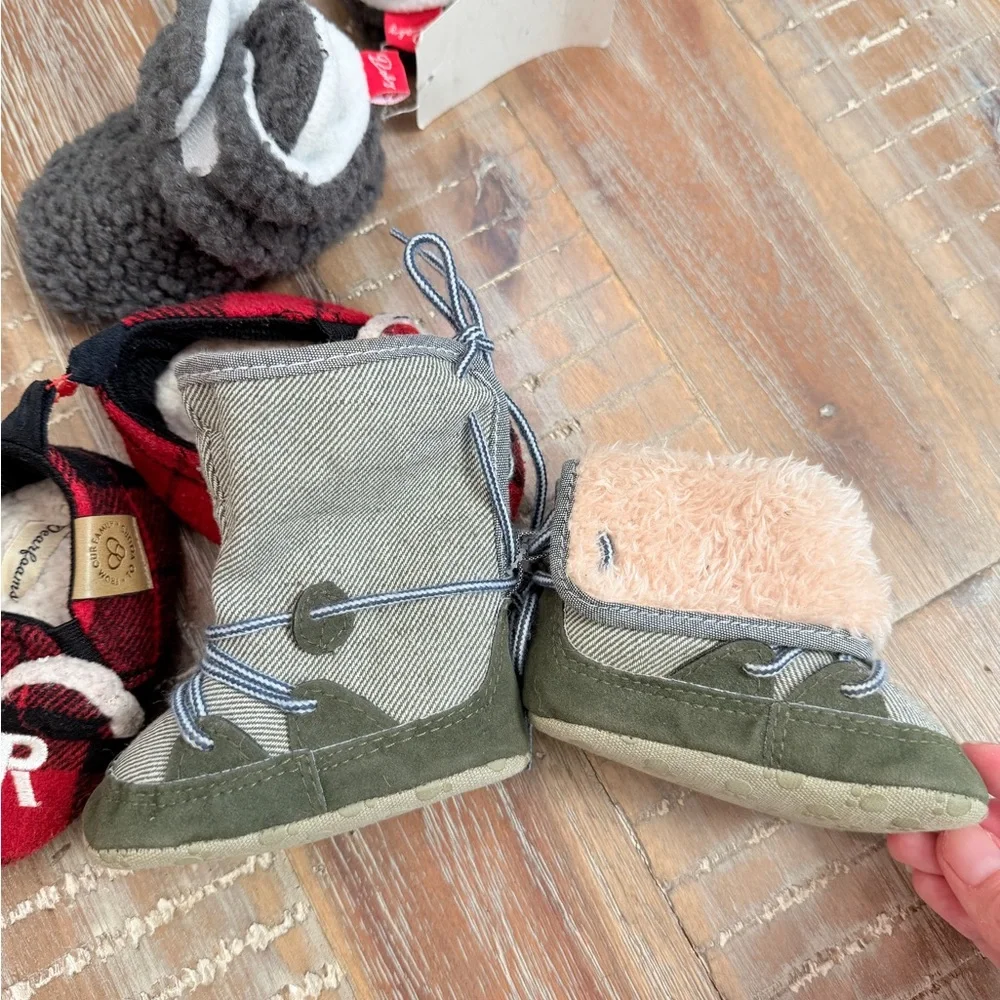 Baby infant fall winter shoes bundle